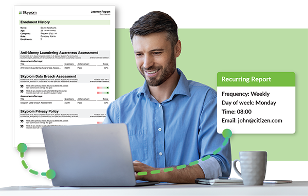 Manager generating reports